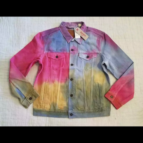 levi's tie dye jacket